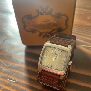 Fossil Tesoro Del Sol Watch & Tin